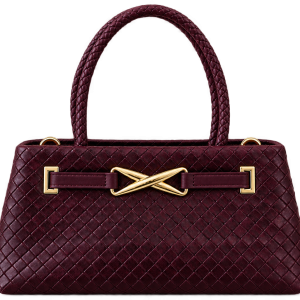 BURGUNDY LEATHER BAG